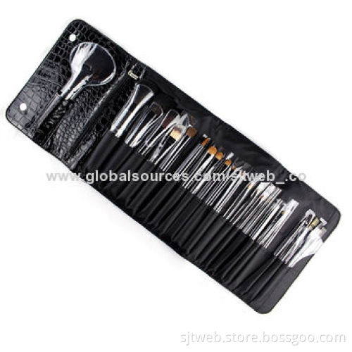 22-pieces Powder Makeup Brushes Set, Measures 25*17cm